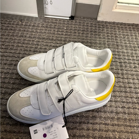Isabel Marant Velcro Sneakers - New with Tags size 38 - Picture 8 of 8